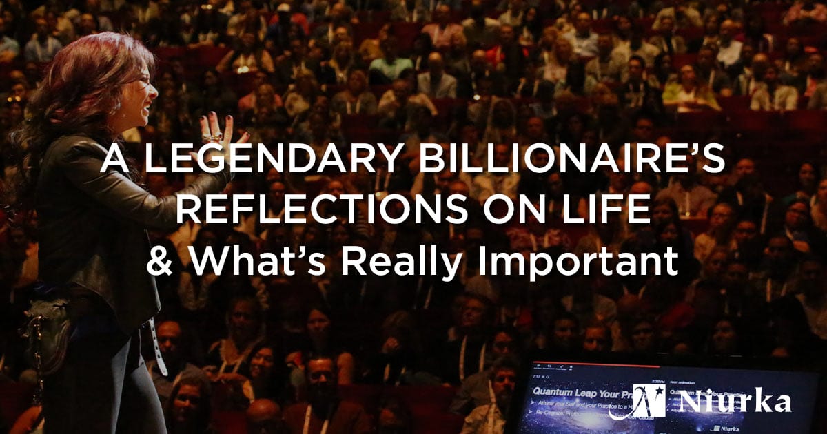 Featured image for “A Legendary Billionaire’s Reflections On Life & What’s Really Important”